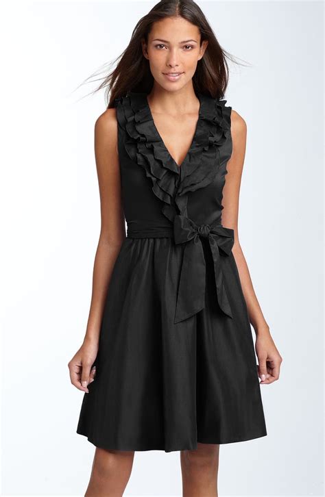 Suzi Chin For Maggy Boutique Ruffled Cotton Blend Dress Nordstrom