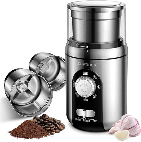 Amazon Shardor Adjustable Cup Coffee Grinder Electric With