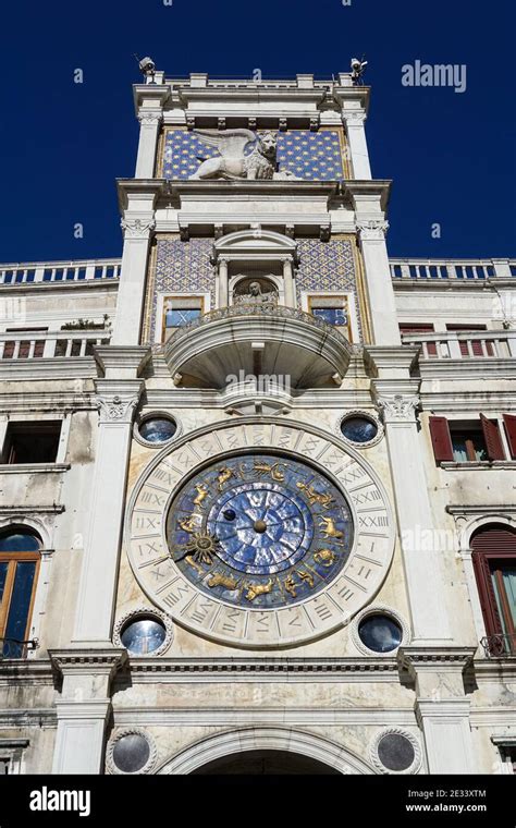 St Mark S Clock Tower Renaissance Building On The The Piazza San Marco