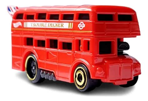 Hot Wheels Metro 2023 Trouble Decker Ônibus Inglaterra Parcelamento sem juros