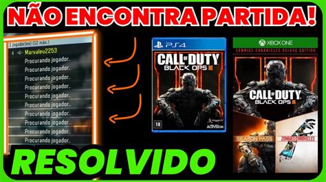 Como Encontrar Partidas No Call Of Duty Black Ops Iii Modo Online