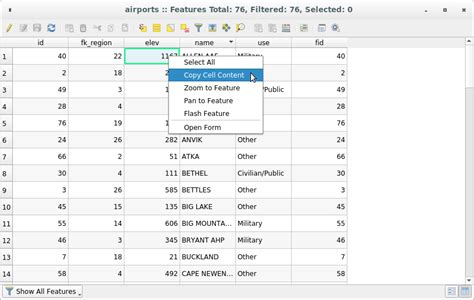 14 3 Working With The Attribute Table QGIS Documentation Documentation