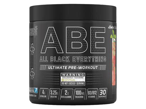 Abe Pre Workout Applied Nutrition Beste Pre Workout Van De Uk