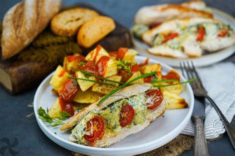 Pechuga Rellena De Crema De Queso Y Espinacas Recetas Thermomix