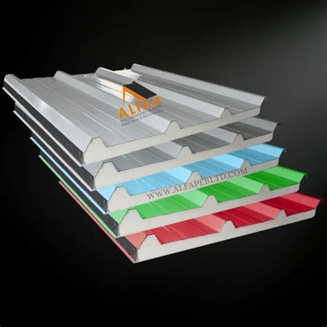 Alfa 80 Mm PUF Insulated Roofing Panel For Industrial At Rs 1646