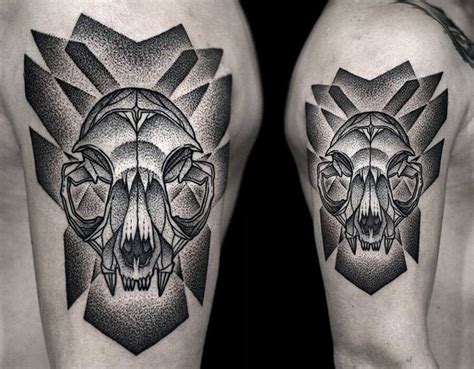 Skull Geometric Tattoo Images Skull Geometric Tattoo Images