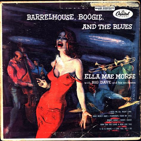 Barrelhouse Boogie And The Blues 10 INCH 1954 ROCK N ROLL LP By