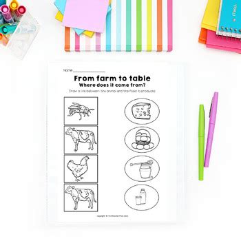 Farm Animals Worksheets Free Download by Tech Teacher Pto3 | TpT