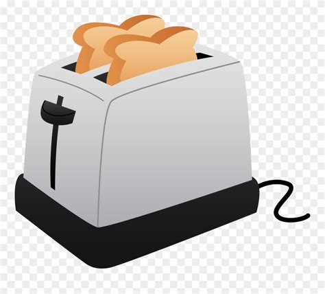 Toaster And Slices Of Toast Toasted Bread In Toaster Clipart 240921