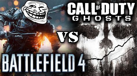 Call Of Duty Ghosts Vs Battlefield 4 Multiplayer Comparison Sort