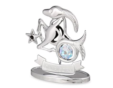 Crystocraft Miniaturka Figurka Chromowana Swarovski ZNAK ZODIAKU