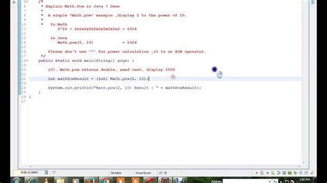 How Does Math Pow Work In Java Maths For Kids