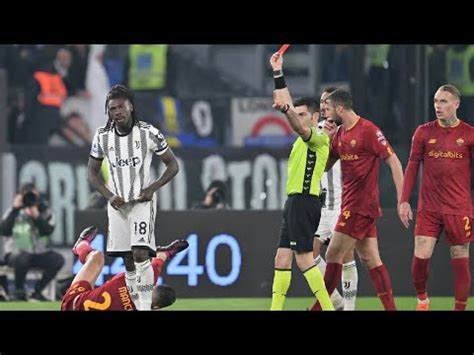 SFOGO Roma Juventus 1 0 MANCINI CONDANNA I BIANCONERI ALL OLIMPICO