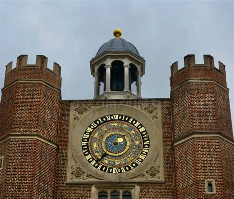 Astronomical Clock And Anne Boleyn Gateway Stock Image Image Of