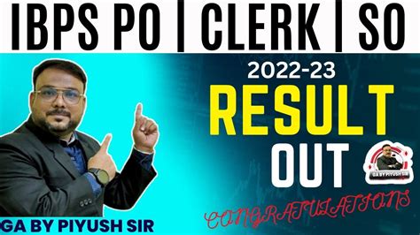 Ibps Poclerkso Final Result 2022 Ibps 2022 Final Result Ibps