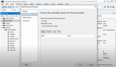 Ssrs Parameter How To Use And Create Ssrs Parameters