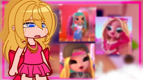 Barbie Reagindo A Lol Surprise•gacha Club• Youtube