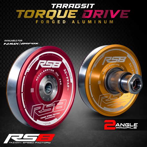 Torque Drive Aluminum 2x2 A Nmax Aerox Rs8