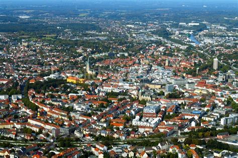 Luftbild Osnabr Ck Stadtansicht Vom Innenstadtbereich In Osnabr Ck Im