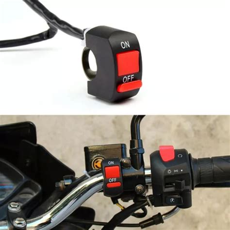 Interrupteur De Guidon Compact Et L Ger Pour Commande De Lumi Re Moto