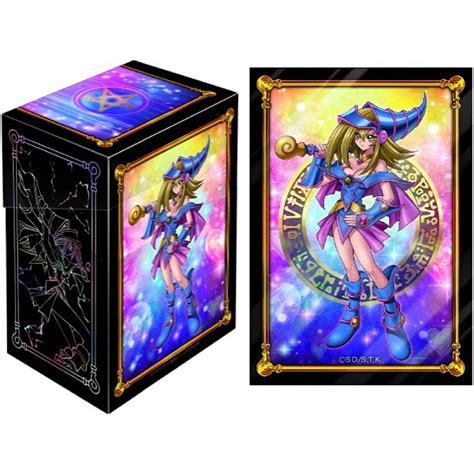 Deck Box Protège cartes Set Dark Magician Girl Yu Gi Oh OCG Duel