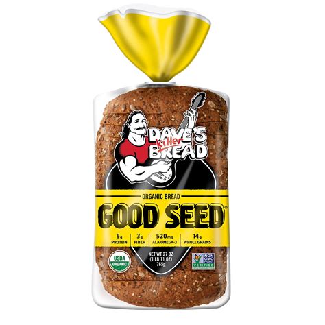 Dave S Killer Bread Good Seed Whole Grain Organic Bread Loaf 27 Oz