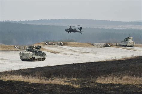 An AH 64D Apache Longbow Helicopter With Task Force NARA DVIDS