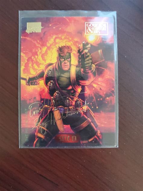 1994 Marvel Masterpieces Gold Foil Signature Series Finish Your Set