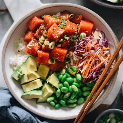 Salmon Poke Bowl Omnivore S Cookbook