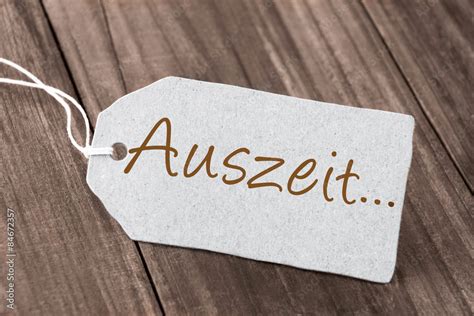 Auszeit Stock Adobe Stock