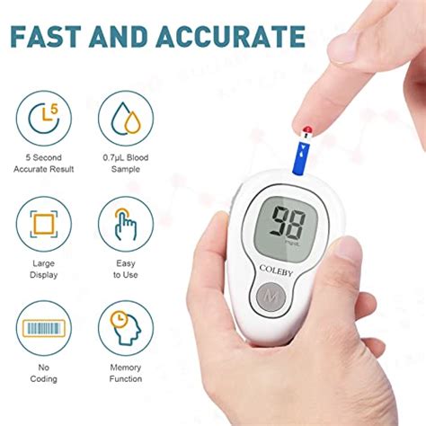 Blood Glucose Monitor Kit G B Diabetes Testing Kit With Test