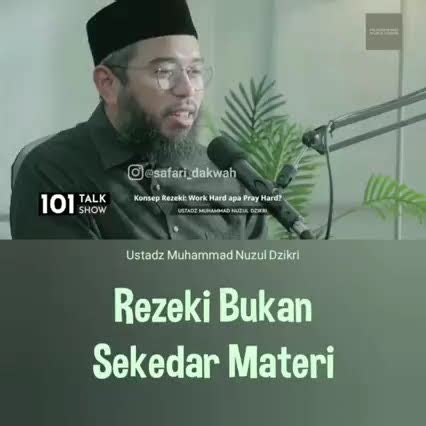 Rezeki Bukan Sekedar Materi Youtube