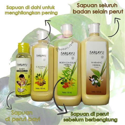 Set Bersalin Sariayu Param Tapel Pilis Telon 4 In 1 Nonanis