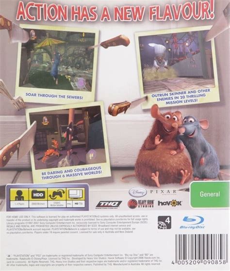 Disneypixar Ratatouille Box Shot For Xbox 360 Gamefaqs