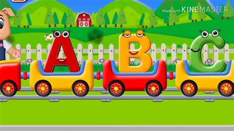 Learning Alphabet For Kidsabcd Train Letter Learningabc Song Youtube