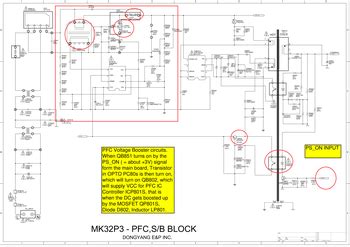 Diagrama Fuentes Samsung Samsung BN44 00195A MK32P3