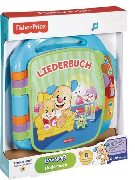 Fisher Price Lernspass Liederbuch Playpolis