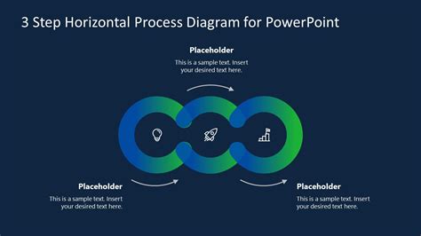 Horizontal Circles Process Powerpoint Diagram Slidemodel The Best