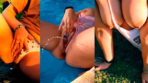 Public Outdoors Squirting Compilation Wet And Wild Pool Porn Feat Angel In Red Xhamster