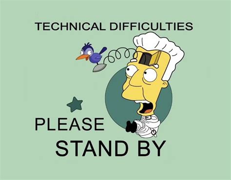 Kent Brockman Technical Difficulties Caricaturas Divertidas