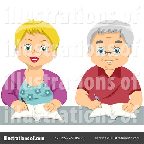 Senior Citizen Clipart #1299879 - Illustration by BNP Design Studio