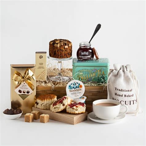 Luxury Cream Tea T Hamper Afternoon Tea Hampers