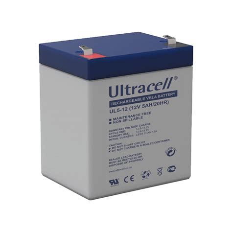 Ultracell UL5 12 12V 5Ah VRLA Stacionarni Akumulator