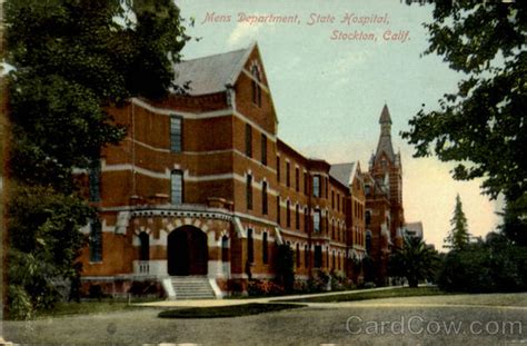 Mens Department, State Hospital Stockton, CA