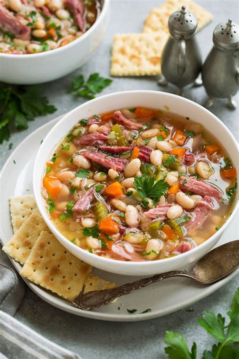 Ham And Bean Soup A Homestyle Hearty And Delicious Soup That Couldn