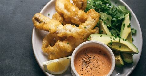 Beer Battered Flathead With Sauce Andalouse Recipe Yummly