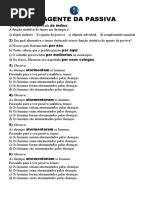 13.9. Exercícios Sobre Agente Da Passiva (Com Gabarito Explicado ...