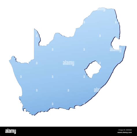 South Africa Map Outline Fotograf As E Im Genes De Alta Resoluci N Alamy