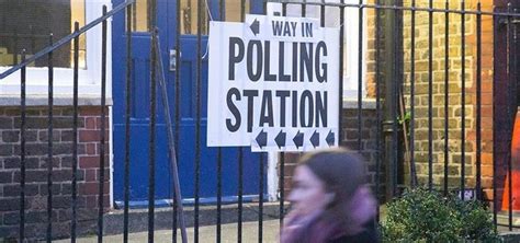 Voters Head To Polling Stations For Local Elections In England Wales