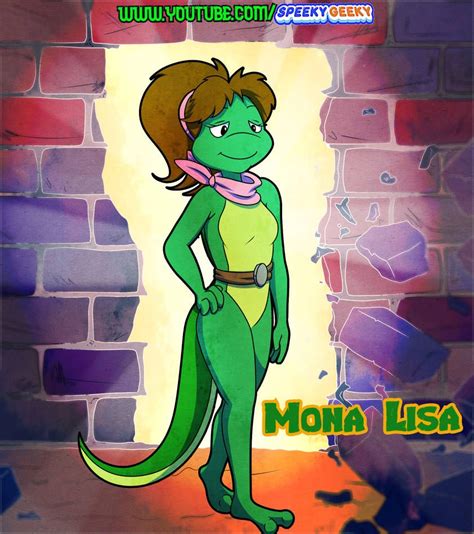 Speekygeeky S 1987 Fred Wolf Tmnt Style Mona Lisa By Woeisoz In 2022 Tmnt Tmnt Mona Lisa